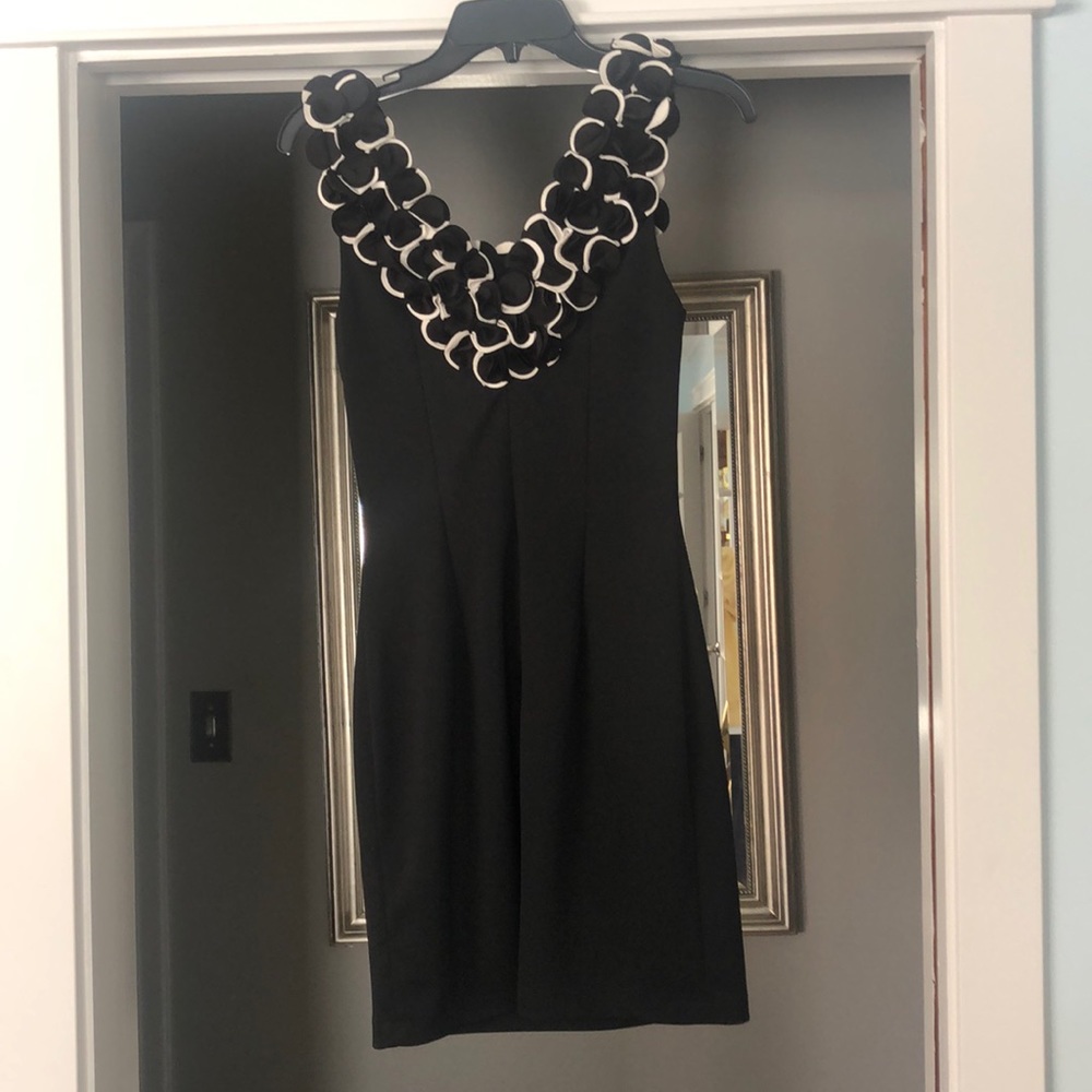 Black Cocktail Dress - Picture 2 of 2